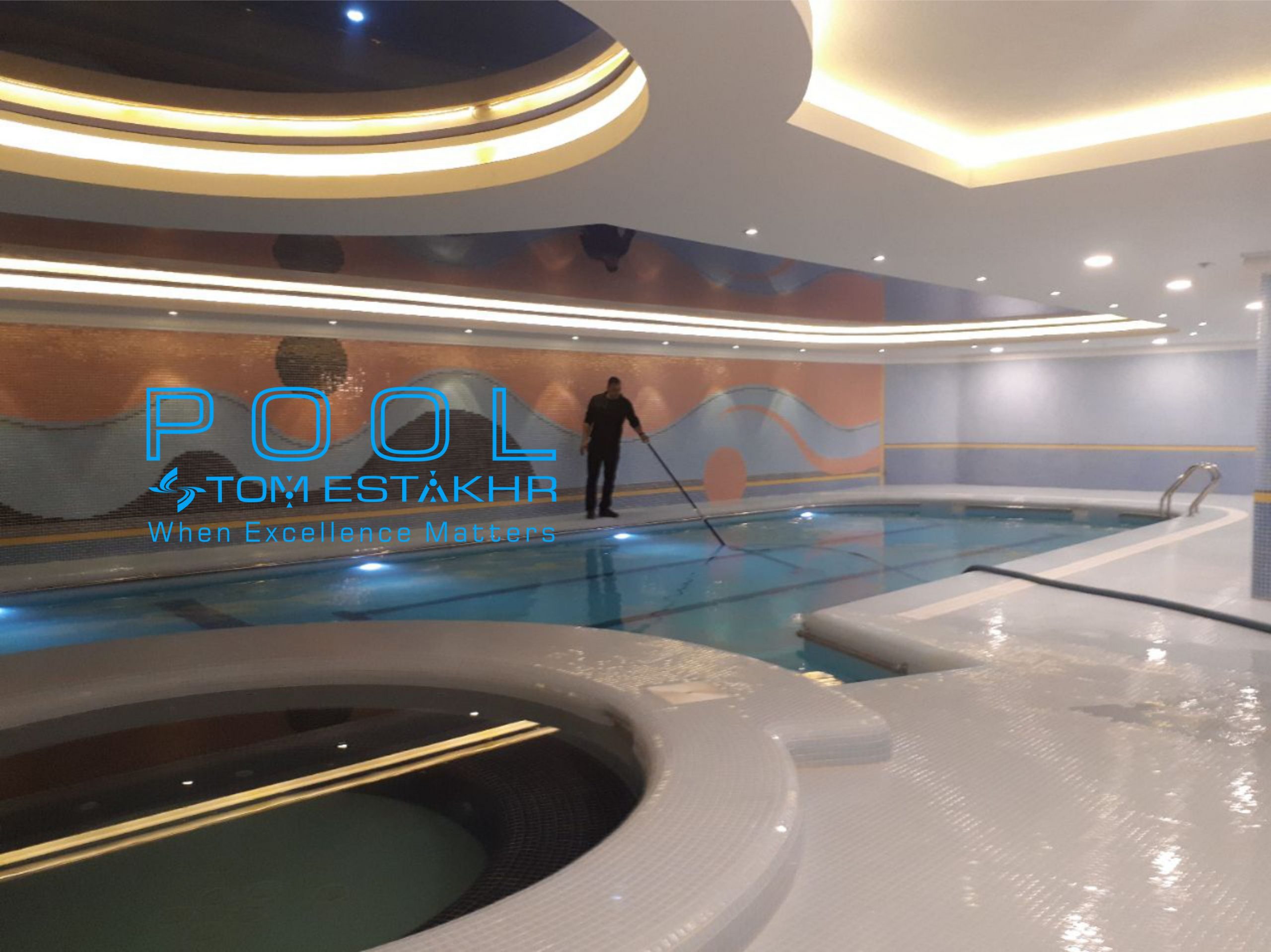 تعمیرونگهداری استخر خانگی