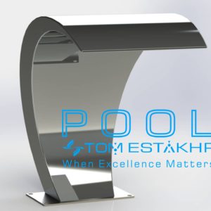 کرتین استیل استخری
